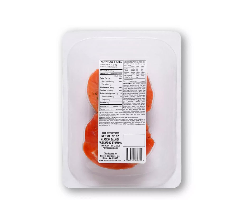 Encore Seafoods Salmão do Alasca Recheado - Imagem 2